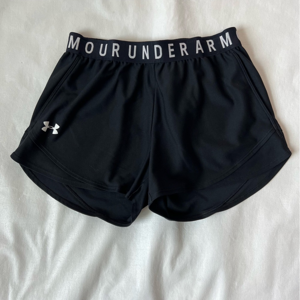 Under Armour Heat Gear Loose Shorts Size S Black